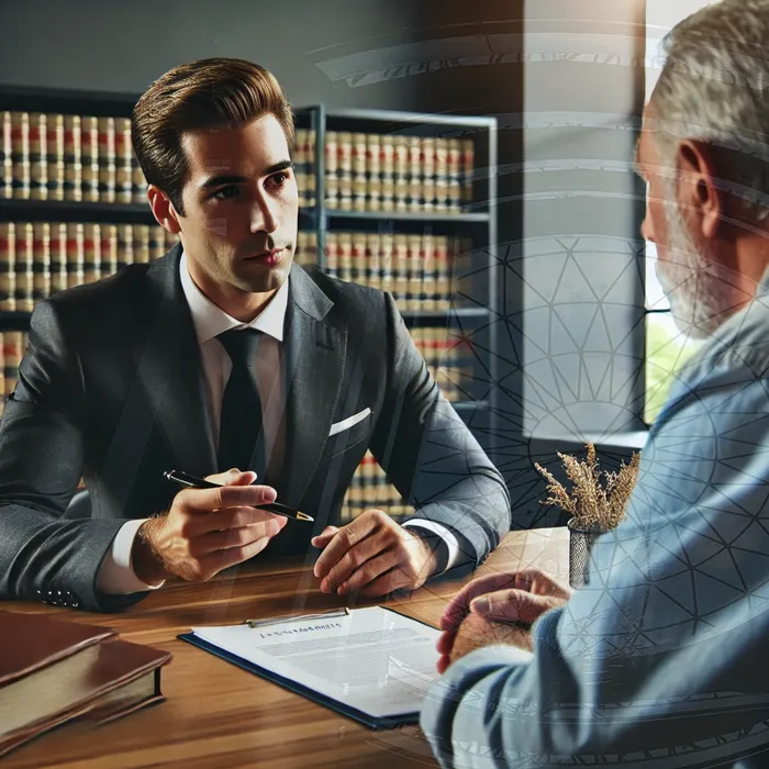 법률 지원 선택